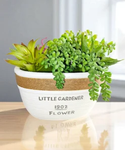 ARTIFICIAL FLOWER BASKET 6849-103