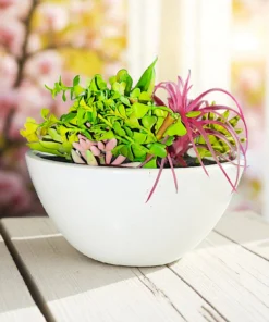 ARTIFICIAL FLOWER BASKET 6849-105